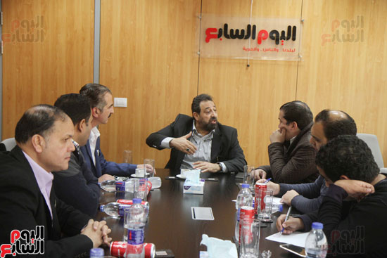 مجدى عبد الغنى فى ندوة اليوم السابع  (12)