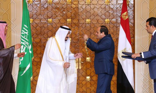 1اخبار مصر اليوم اخبار مصر الملك سلمان  الرئيس السيسي زيارة الملك سلمان لمصر (1)
