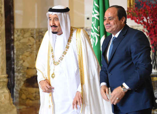 1اخبار مصر اليوم اخبار مصر الملك سلمان  الرئيس السيسي زيارة الملك سلمان لمصر (3)