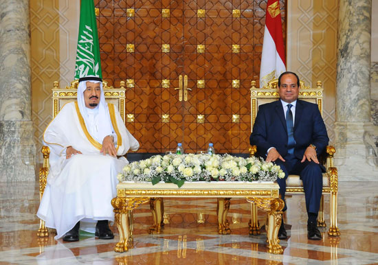 1اخبار مصر اليوم اخبار مصر الملك سلمان  الرئيس السيسي زيارة الملك سلمان لمصر (5)