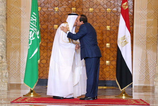 1اخبار مصر اليوم اخبار مصر الملك سلمان  الرئيس السيسي زيارة الملك سلمان لمصر (12)