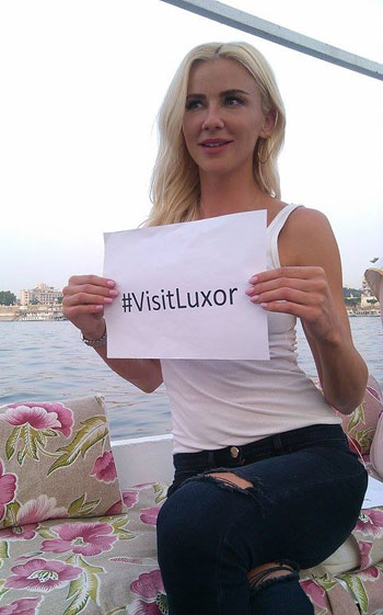 ملكات جمال السياحة الاوروبية ، نجوم الموضة ، الاقصر ، حملة لزيارة مصر (3)
