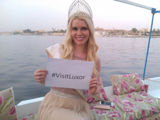 ملكات جمال السياحة الاوروبية ، نجوم الموضة ، الاقصر ، حملة لزيارة مصر (6)