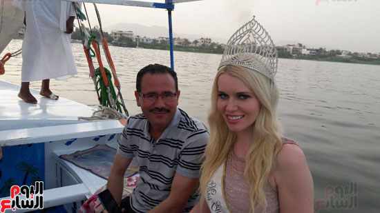 ملكة جمال السياحة الاوروبية تحتفل بعيد ميلادها (1)