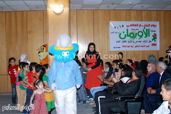 قيادات محافظة الشرقية خلال حفل جمعية الأرومان  -اليوم السابع -5 -2015