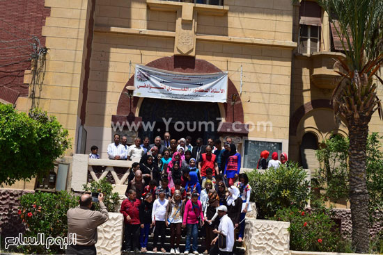 	التلاميذ والطلاب بمعهد الخدمة الاجتماعية -اليوم السابع -5 -2015
