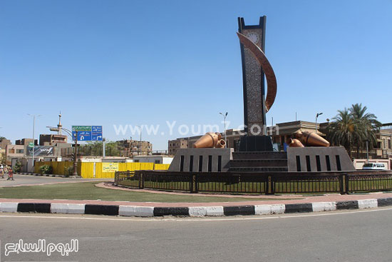 ميدان الملك عبد الله بجوار موقع المشروع -اليوم السابع -5 -2015