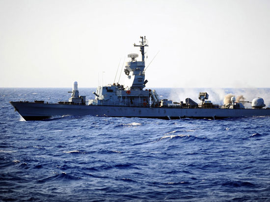 سفينة حربية إسرائيلية -اليوم السابع -5 -2015