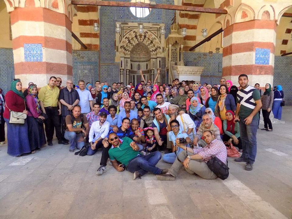 صورة جماعية للمشاركين خلال اليوم -اليوم السابع -5 -2015