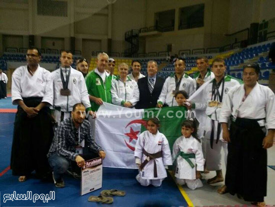 المنتخب الجزائرى مع ابراهيم المرحومي -اليوم السابع -5 -2015
