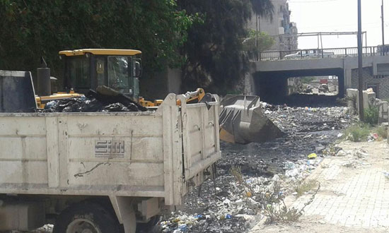 رفع القمامة من النوبارية -اليوم السابع -5 -2015