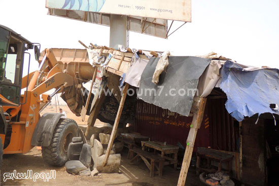 جانب من الحملة ورفع المخلفات -اليوم السابع -5 -2015