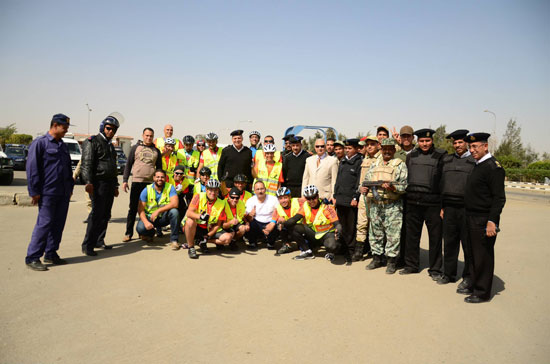 فريق ويلرز فى حماية رجال الشرطة أثناء رحلة شرم الشيخ -اليوم السابع -5 -2015