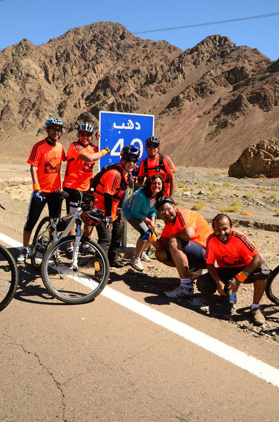 رحلة فريق ويلرز إلى شرم الشيخ بالدراجات -اليوم السابع -5 -2015