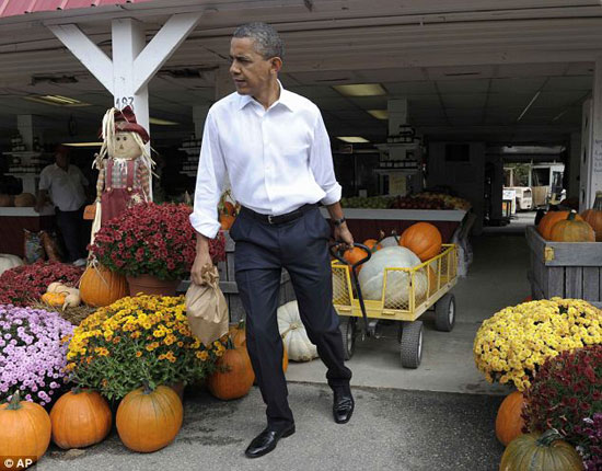  أوباما يتسوق -اليوم السابع -5 -2015