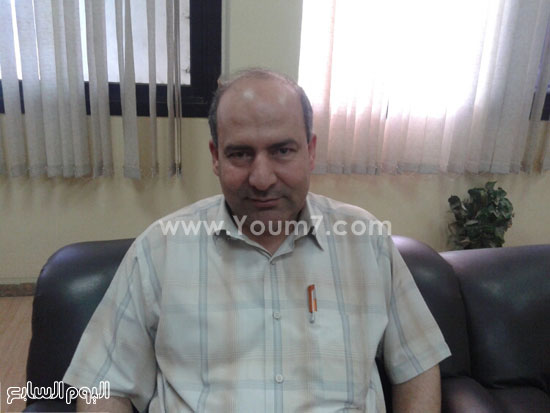 	الدكتور سيد عتمان رئيس قسم الحروق بمستشفى الأحرار -اليوم السابع -5 -2015