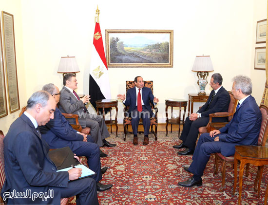 	الرئيس يدعو لحل خلافات حزب الوفد -اليوم السابع -5 -2015
