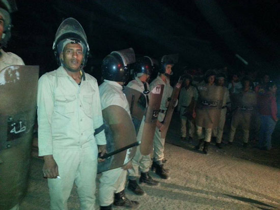 قوات الأمن تحاصر القرية -اليوم السابع -5 -2015