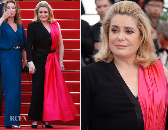 النجمة كاترين دونوف بطلة فيلم الافتتاح -اليوم السابع -5 -2015