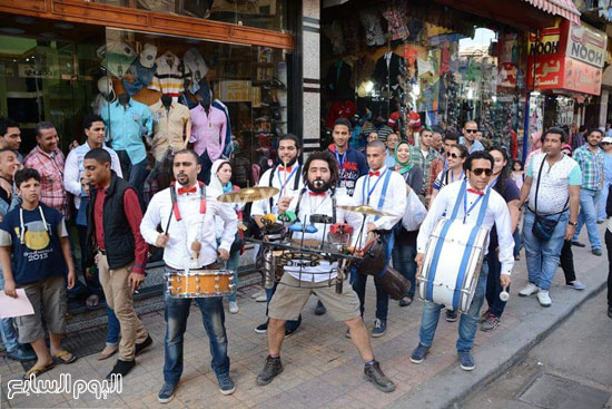  الفرقة الموسيقية بوسط الإسكندرية -اليوم السابع -5 -2015