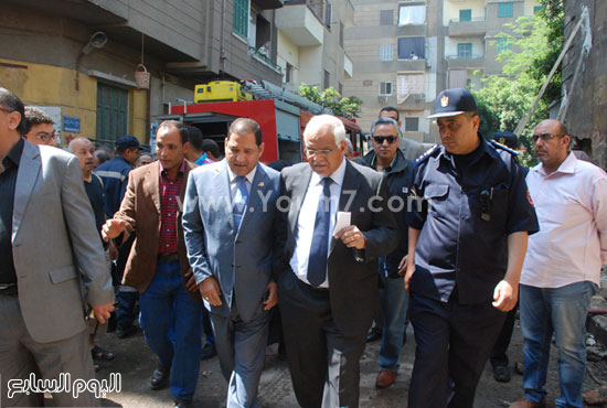 محافظ القاهرة وعدد من قيادات المحافظة يتفقدون قصر الأمير طوسون -اليوم السابع -5 -2015