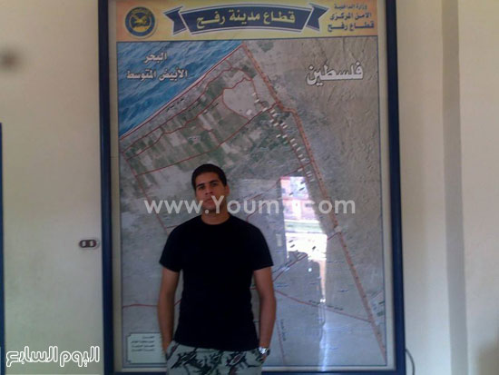الشهيد حجازى داخل قطاع مدينة رفح للأمن المركزى  -اليوم السابع -5 -2015