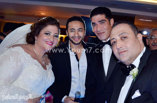 	العروسان وحمادة هلال ومحمد أمين -اليوم السابع -5 -2015