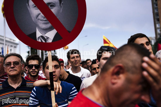 المحتجون يؤكدون دخول اعتصام مفتوح حتى عزل رئيس الوزراء  -اليوم السابع -5 -2015