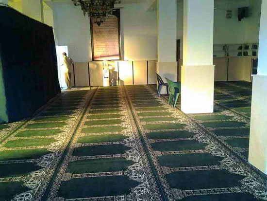 لقطة للمسجد من الداخل  -اليوم السابع -5 -2015