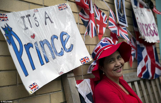 	بريطانيون كانوا يتوقعون أن يكون المولود ذكرا -اليوم السابع -5 -2015