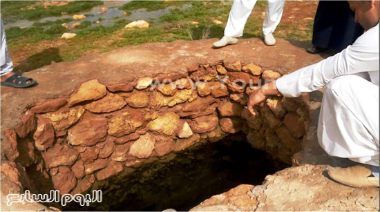 	 بئر مياه شرب أغرقته مياه الصرف الصحى -اليوم السابع -5 -2015