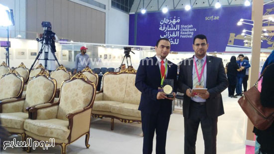  محمد سامى القاضى مصرى فائز بجائزة خلال المهرجان -اليوم السابع -5 -2015