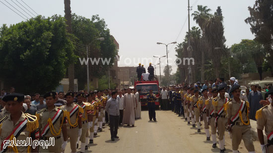 جنازة عسكرية مهيبة -اليوم السابع -5 -2015