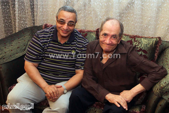 المصور الصحفى سامى وهيب مع المطرب الكبير ماهر العطار -اليوم السابع -5 -2015