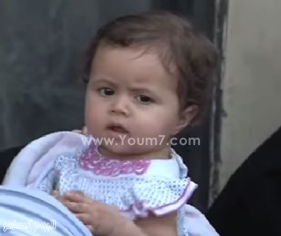 مليكة ابنة الشهيد النقيب رامى الجنجيهى  -اليوم السابع -5 -2015