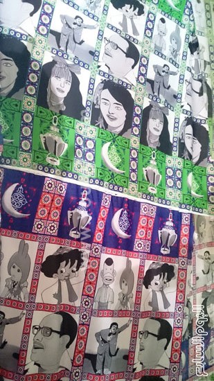قماش الخيامية بشخصيات زمان -اليوم السابع -5 -2015
