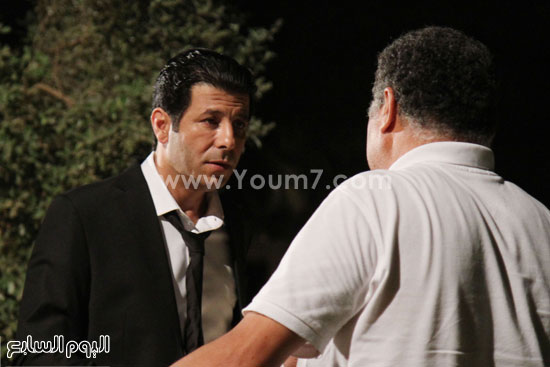 إياد نصار والمخرج محمد مصطفى -اليوم السابع -5 -2015