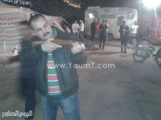  عمرو صحصاح يعمل لحساب عمدة الصفاونية بمسلسل سلسال الدم2 -اليوم السابع -5 -2015