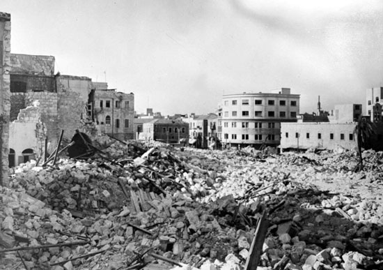 	تدمير مدينة حيفا خلال حرب 48 -اليوم السابع -5 -2015