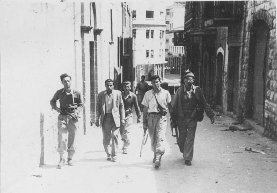 عصابات الهاجاناة اليهودية التى طردت العرب من بيوتهم فى حيفا  -اليوم السابع -5 -2015