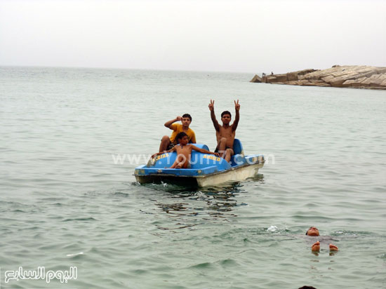 	البدالات المائية على الشاطىء -اليوم السابع -5 -2015