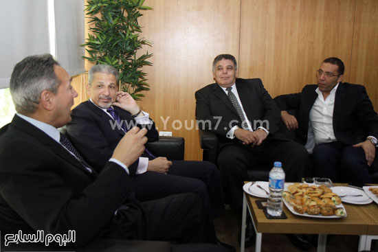 	رئيس بنك مصر فى حوار مع السفير السعودى أحمد قطان -اليوم السابع -5 -2015