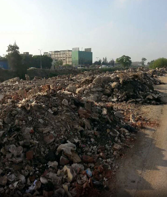 القمامة على جانب الطريق -اليوم السابع -5 -2015