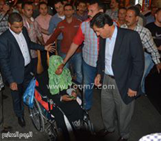 محافظ الإسكندرية أثناء الجولة -اليوم السابع -5 -2015