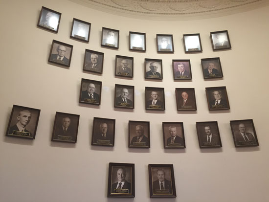 صور لرؤساء أمريكا فى قاعة بالمتحف -اليوم السابع -5 -2015