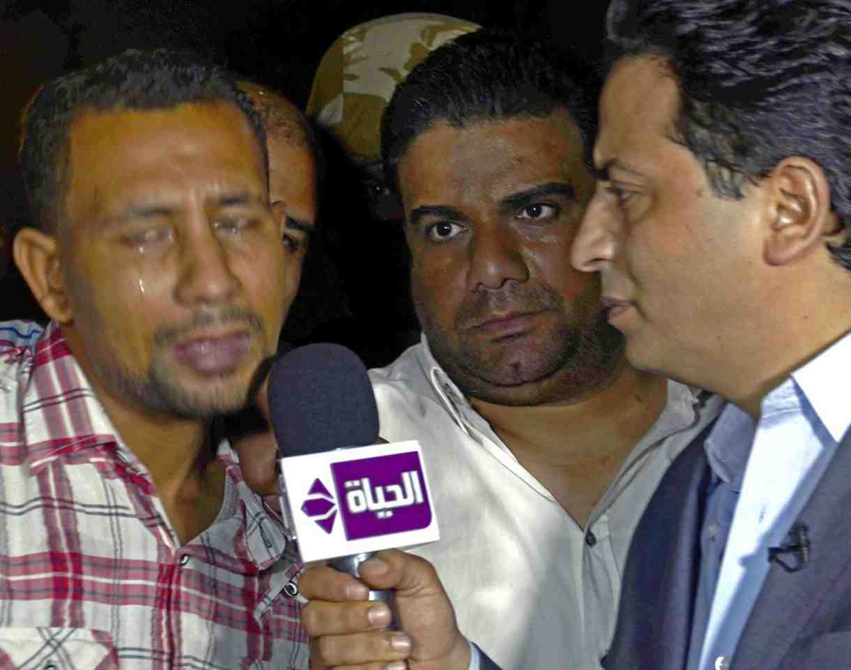  أحمد رجب فى لقاء آخر مع أحد المتهمين -اليوم السابع -5 -2015