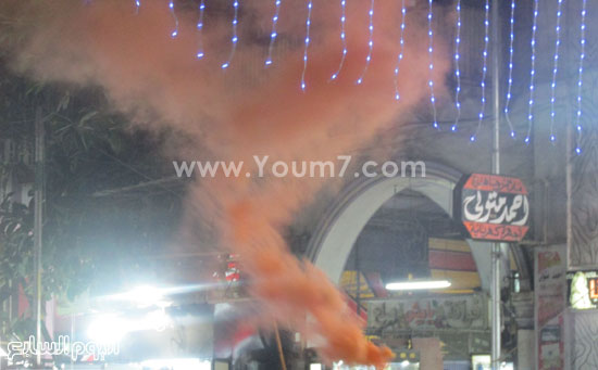 جرين إيجلز يطلق الشماريخ والألعاب النارية -اليوم السابع -5 -2015