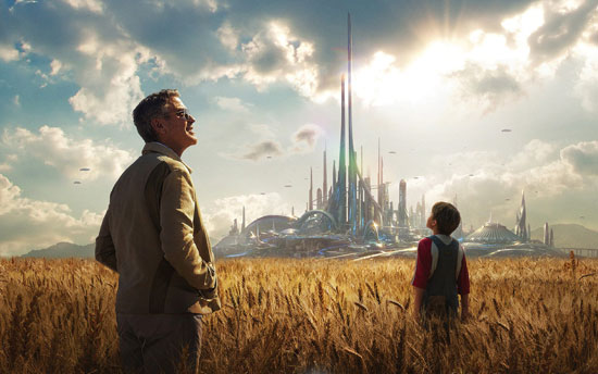 فيلم  جورج كلونى Tomorrowland جاء بالمركز الرابع -اليوم السابع -5 -2015