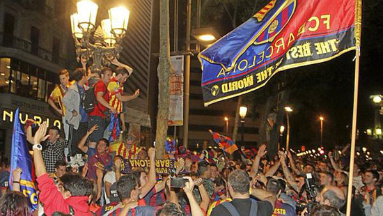 	جماهير برشلونة -اليوم السابع -5 -2015