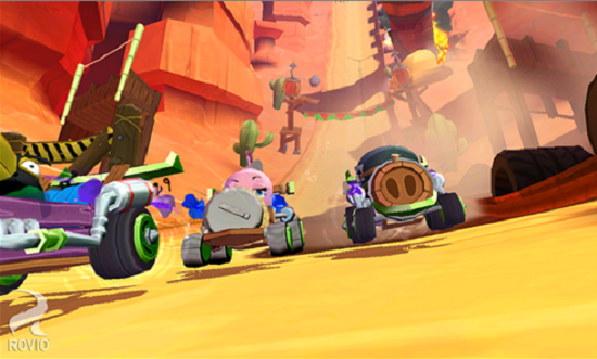 السباق في لعبة Angry Birds Go -اليوم السابع -5 -2015